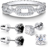 טבעת Moissanite במחיר מצוין